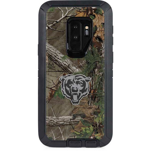 NFL Chicago Bears Realtree Xtra Green Camo Otterbox Defender Galaxy Skin